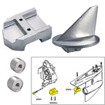 Tecnoseal Anode Kit w/Hardware - Mercury Alpha 1 Gen 1 - Aluminum [20800AL] Boat Outfitting, Boat Outfitting | Anodes, Brand_Tecnoseal 