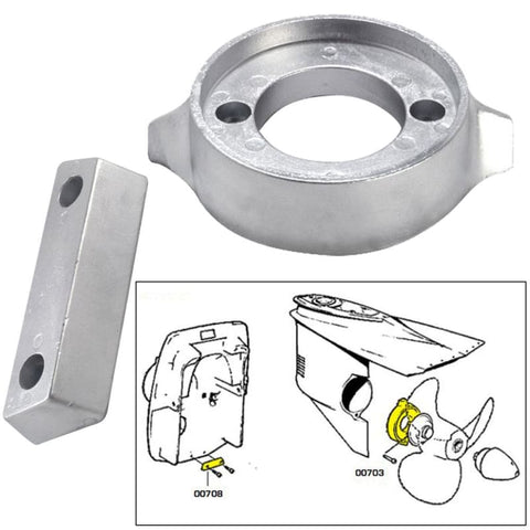 Tecnoseal Anode Kit w/Hardware - Volvo 290 - Zinc [20705] Boat Outfitting, Boat Outfitting | Anodes, Brand_Tecnoseal Anodes CWR