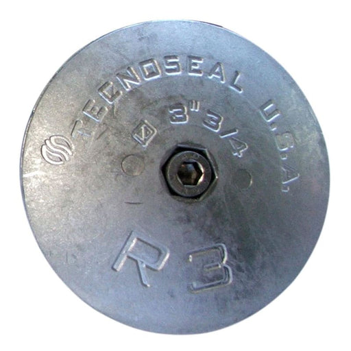 Tecnoseal R3AL Rudder Anode - Aluminum - 3-3/4 Diameter [R3AL] 1st Class Eligible, Boat Outfitting, Boat Outfitting | Anodes,