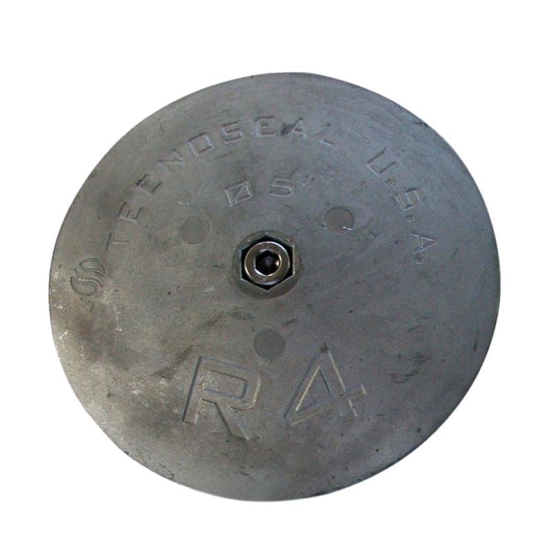 Tecnoseal R4 Rudder Anode - Zinc - 5 Diameter x 5/8 Thickness [R4] Boat Outfitting, Boat Outfitting | Anodes, Brand_Tecnoseal Anodes CWR