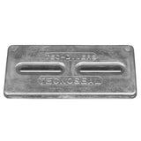 Tecnoseal Rectangular Zinc Plate Anode w/Inserts - 12 x 6 x 1 [TEC-DIVERSD] Boat Outfitting, Boat Outfitting | Anodes, Brand_Tecnoseal