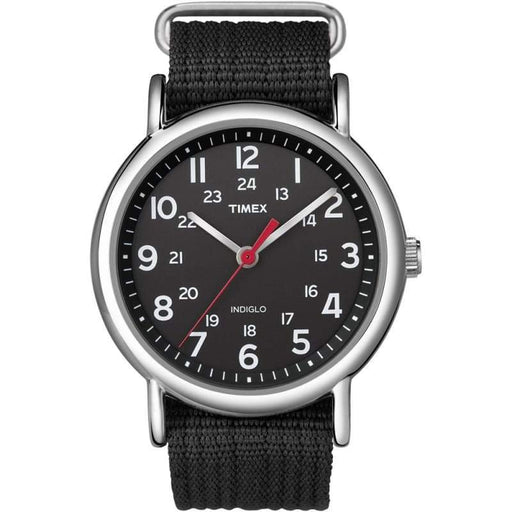 Timex Weekender Slip-Thru Watch - Black [T2N647] Brand_Timex Outdoor Outdoor | Fitness / Athletic Training Outdoor | Watches Watches CWR