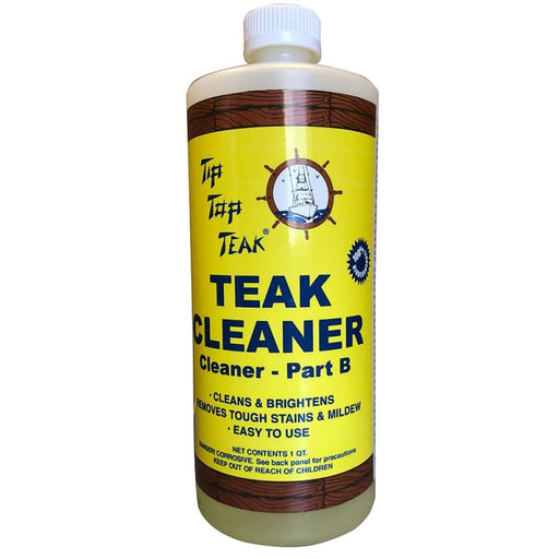 Tip Top Teak Cleaner Part B - Quart [TC862] Boat Outfitting, Boat Outfitting | Cleaning, Brand_Tip Top Teak Cleaning CWR