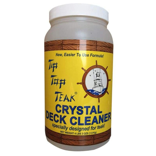 Tip Top Teak Tip Top Teak Crystal Deck Cleaner - Half Gallon (4lbs 3oz) - *Case of 6* [TC 2001CASE] Boat Outfitting Boat Outfitting |