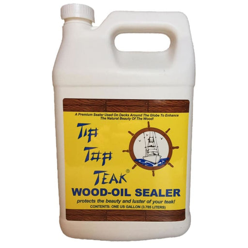 Tip Top Teak Wood Oil Sealer - Gallon [TS 1002] Boat Outfitting, Boat Outfitting | Cleaning, Brand_Tip Top Teak Cleaning CWR