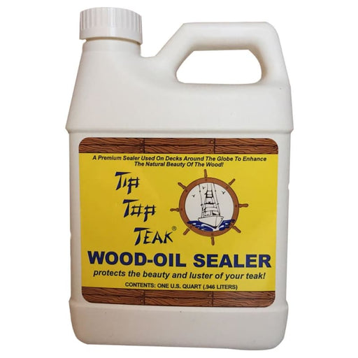 Tip Top Teak Wood Oil Sealer - Quart [TS 1001] Boat Outfitting, Boat Outfitting | Cleaning, Brand_Tip Top Teak Cleaning CWR