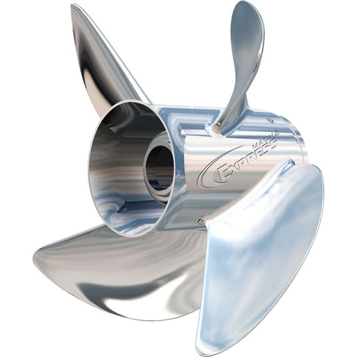 Turning Point Express Mach4 - Left Hand - Stainless Steel Propeller - EX1/EX2-1315-4L - 4-Blade - 13.5 x 15 Pitch [31431540] Boat