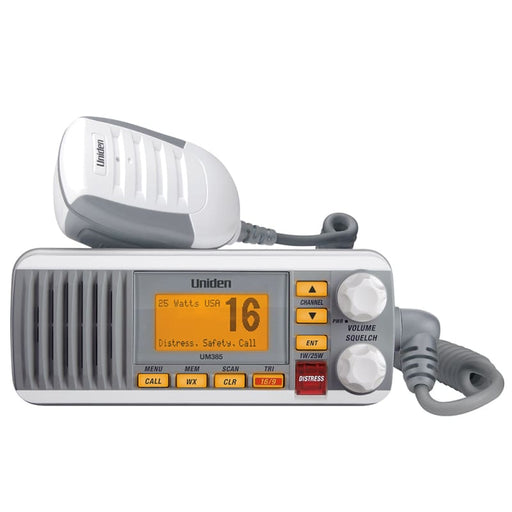 Uniden UM385 Fixed Mount VHF Radio - White [UM385] Brand_Uniden, Communication, Communication | VHF - Fixed Mount VHF - Fixed Mount CWR