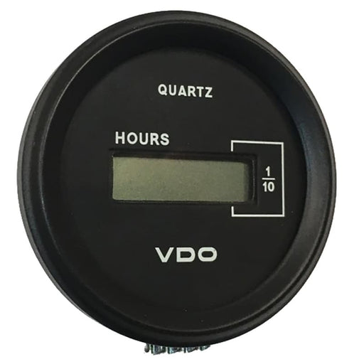 VDO Cockpit Marine 52mm (2-1/16) LCD Hourmeter - Black Dial/Chrome Bezel [331-546] 1st Class Eligible, Boat Outfitting, Boat Outfitting | 
