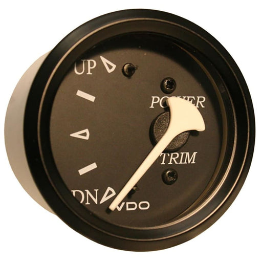 VDO Cockpit Marine Trim Gauge - f/Evinrude and Johnson Engines - Black Dial/Bezel [382-11804] 1st Class Eligible, Boat Outfitting, Boat 