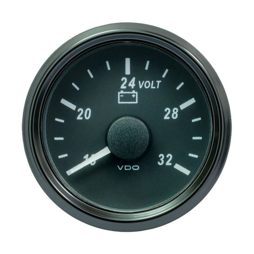 VDO SingleViu 52mm (2-1/16) Voltmeter f/24V Systems - 32V [A2C3832780030] 1st Class Eligible, Boat Outfitting, Boat Outfitting | Gauges, 