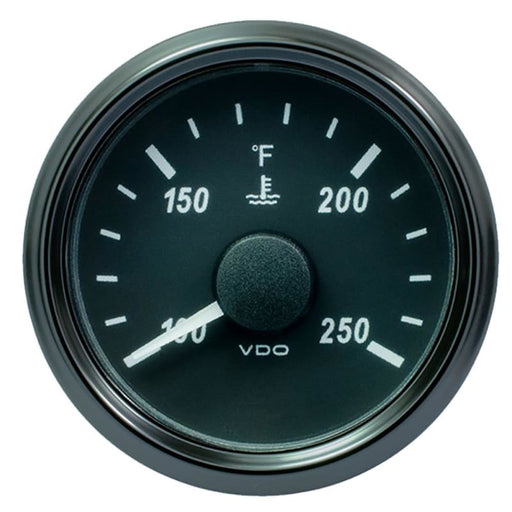 VDO SingleViu 52mm (2-1/16) Water Temp. Gauge - 250 F - 291-22 OHM [A2C3833350030] 1st Class Eligible, Boat Outfitting, Boat Outfitting | 