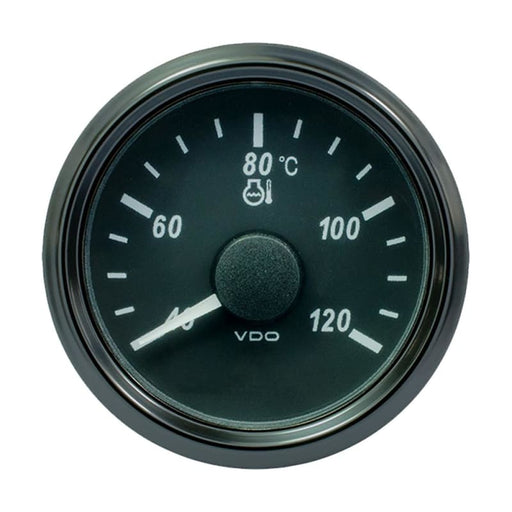 VDO SingleViu 52mm (2-1/16) Water Temp. Gauge - Euro - 120 C - 291-22 ohm [A2C3833330030] Boat Outfitting, Boat Outfitting | Gauges, 