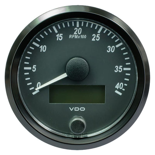 VDO SingleViu 80mm (3-1/8) Tachometer - 4,000 RPM [A2C3832990030] Boat Outfitting, Boat Outfitting | Gauges, Brand_VDO, Marine Navigation & 