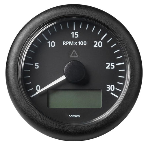 Veratron 3-3/8 (85MM) ViewLine Tachometer w/Multi-Function Display - to 3000 RPM - Black Dial Bezel [A2C59512390] Boat Outfitting, Boat