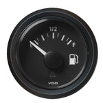 Veratron 52MM (2-1/16) ViewLine Fuel Level Gauge Empty/Full - 240 to 33.5 OHM - Black Dial Triangular Bezel [A2C59514096] 1st Class