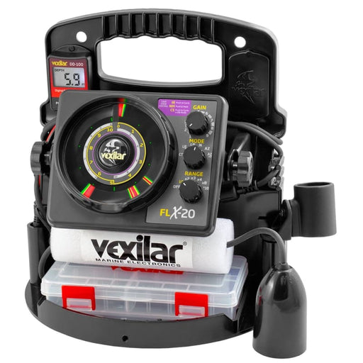 Vexilar FLX-20 Pro Pack II w/12 Ice Ducer DD-100 [PPX2012D] Brand_Vexilar, Marine Navigation & Instruments, Marine Navigation & Instruments