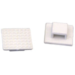 Weld Mount AT-3 Small White Nylon Wire Tie Mount - Qty. 50 [803950] 1st Class Eligible, Boat Outfitting, Boat Outfitting | Tools, Brand_Weld