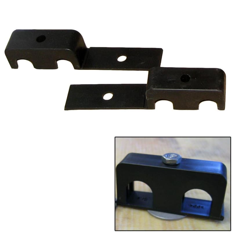 Weld Mount Double Poly Clamp f/1/4 x 20 Studs - 1/2 OD - Requires 1.5 Stud - Qty. 25 [80500] 1st Class Eligible, Boat Outfitting, Boat 