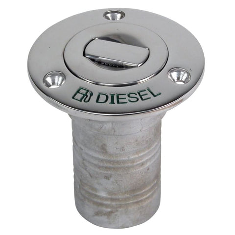 Whitecap Bluewater Push Up Deck Fill - 2 Hose - Diesel [6895CBLUE] Brand_Whitecap, Marine Hardware, Marine Hardware | Deck Fills Deck Fills 