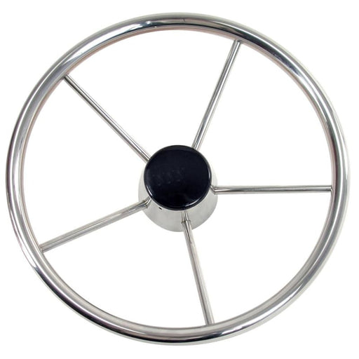 Whitecap Destroyer Steering Wheel - 13-1/2 Diameter [S-9001B] Brand_Whitecap, Marine Hardware, Marine Hardware | Steering Wheels Steering 