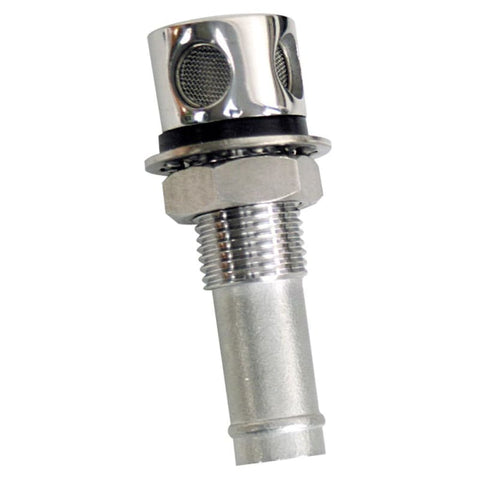 Whitecap Fuel Vent - Round Head Straight Shaft 5/8 Hose [6004C] 1st Class Eligible, Brand_Whitecap, Marine Hardware, Marine Hardware | Vents