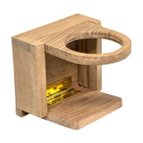 Whitecap Teak Folding Drink Holder [62601] 1st Class Eligible, Boat Outfitting, Boat Outfitting | Deck / Galley, Brand_Whitecap, Marine