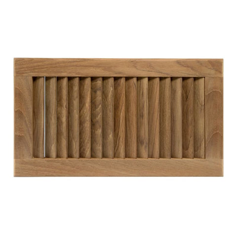 Whitecap Teak Louvered Insert - 16 x 9-1/8 x 3/4 [60710] Brand_Whitecap, Marine Hardware, Marine Hardware | Teak Teak CWR