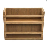 Whitecap Teak Two-Tier Spice Rack [62440] Boat Outfitting, Boat Outfitting | Deck / Galley, Brand_Whitecap, Marine Hardware, Marine Hardware