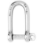 Wicahrd Self-Locking Long D Shackle - Diameter 5mm - 3/16 [01212] 1st Class Eligible, Brand_Wichard Marine, Sailing, Sailing | 