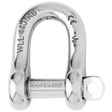Wichard Captive Pin D Shackle - Diameter 6mm - 1/4 [01403] 1st Class Eligible, Brand_Wichard Marine, Sailing, Sailing | Shackles/Rings/Pins 