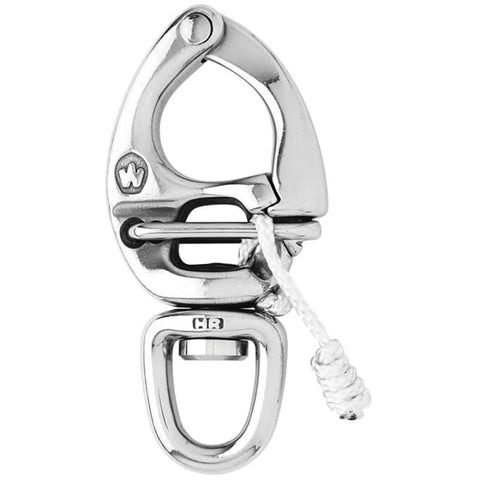 Wichard HR Quick Release Snap Shackle With Swivel Eye - 80mm Length - 3-5/32 [02674] Brand_Wichard Marine, Sailing, Sailing |