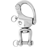 Wichard HR Snap Shackle With Clevis Pin Swivel - 120mm Length - 4-23/32 [02478] Brand_Wichard Marine, Sailing, Sailing | Shackles/Rings/Pins
