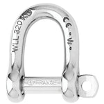 Wichard Self-Locking D Shackle - 12mm Diameter - 15/32 [01206] Brand_Wichard Marine, Sailing, Sailing | Shackles/Rings/Pins