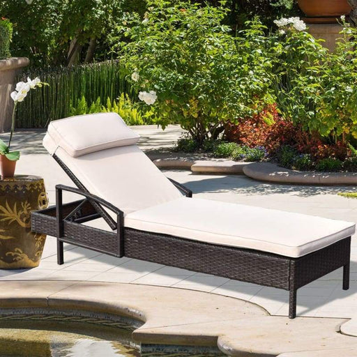 Wicker Rattan Sunlounger furniture, outdoor furniture, patio Outdoor Furniture K-R-S-I
