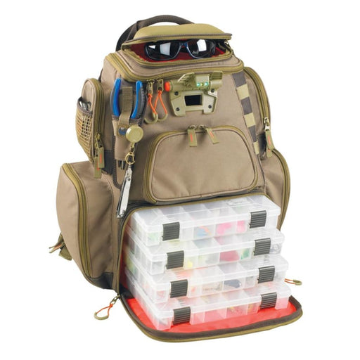 Wild River NOMAD Lighted Tackle Backpack w/4 PT3600 Trays [WT3604] Brand_Wild River, Outdoor, Outdoor | Tackle Storage Tackle Storage CWR