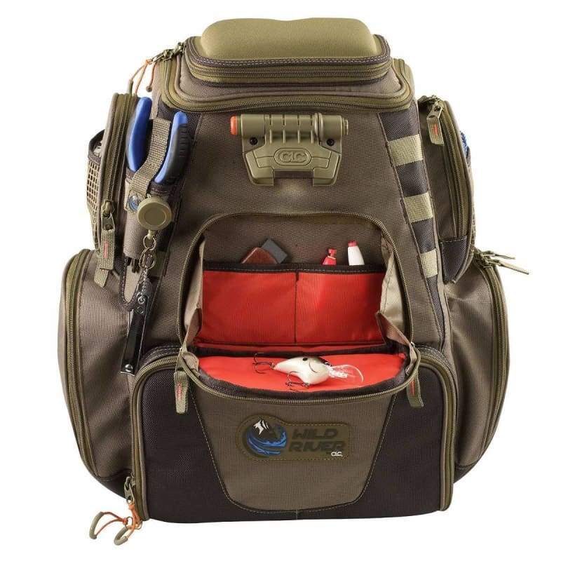 Wild River NOMAD Lighted Tackle Backpack w/4 PT3600 Trays [WT3604] Brand_Wild River, fishing, Hunting & Fishing | Tackle Storage, Outdoor, 