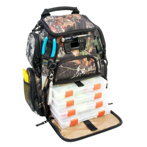 Wild River RECON Mossy Oak Compact Lighted Backpack w/4 PT3500 Trays [WCT503] Brand_Wild River, Outdoor, Outdoor | Tackle Storage Tackle 